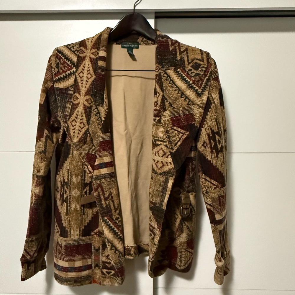 Lauren Ralph Lauren Multicolor Patterned Jacket - Picture 2 of 9